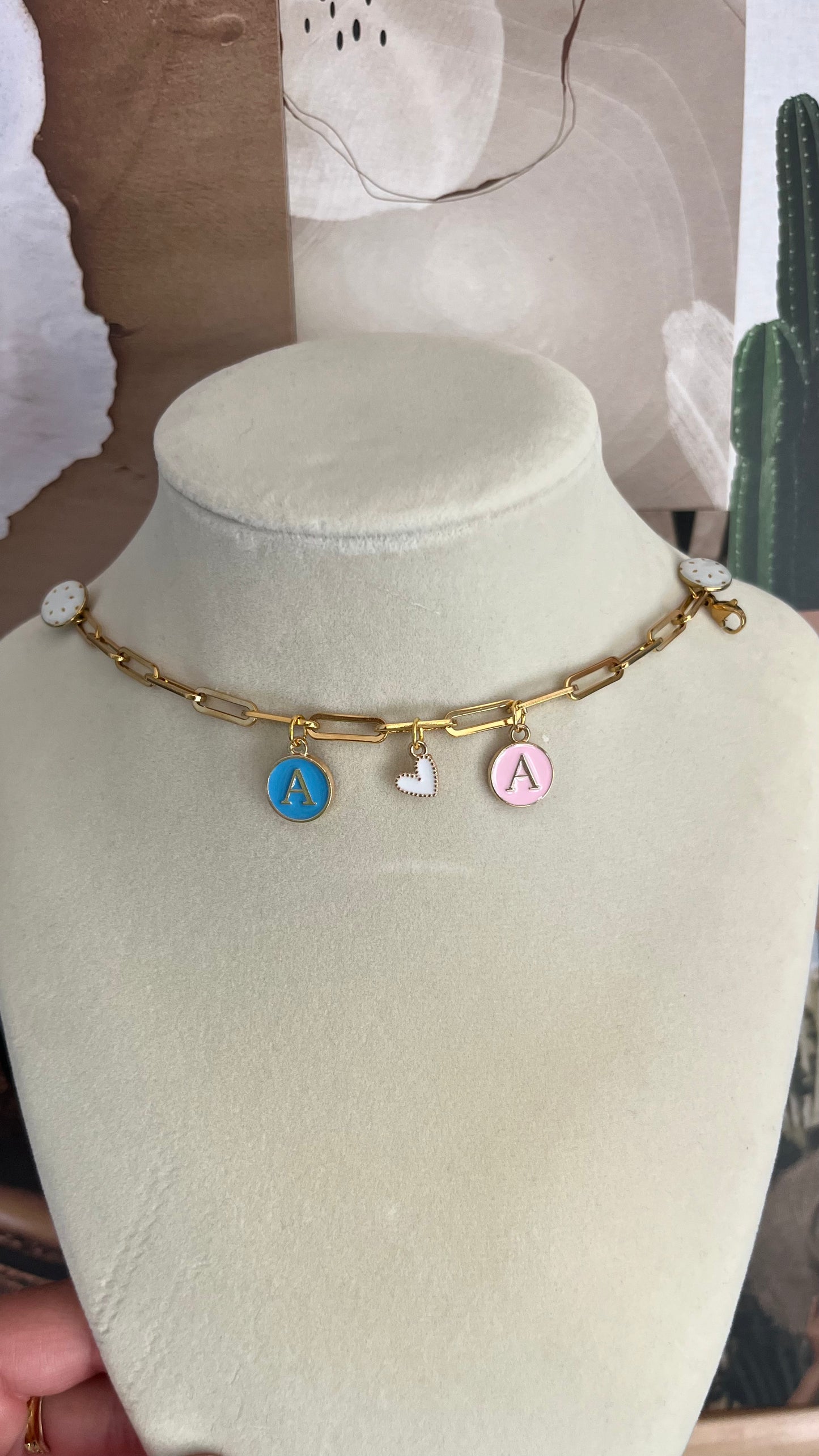 Charm Bracelet Made on TikTok Live Gold and Silver available