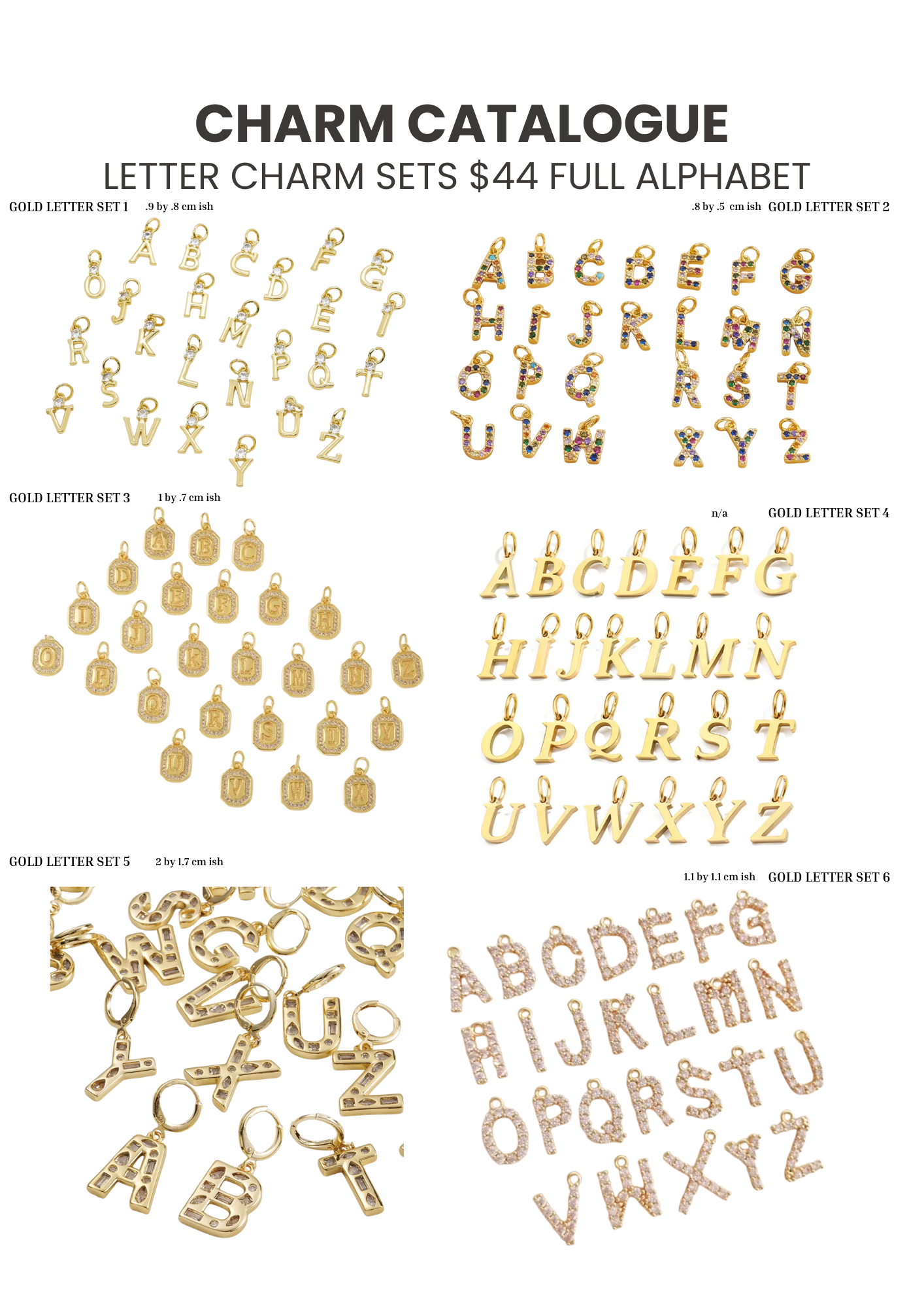 Design Your Own Charm Bundle