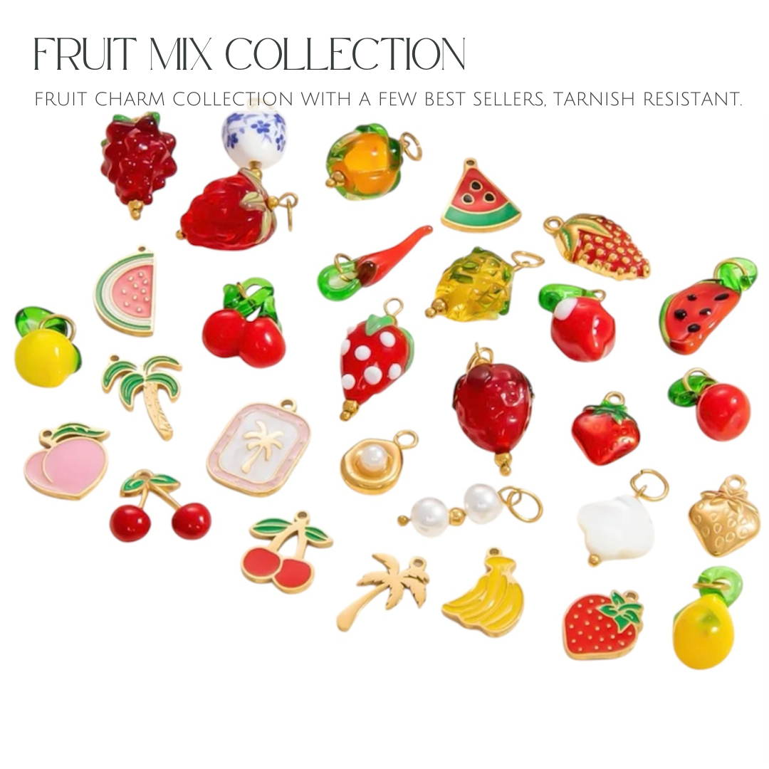 Fruit charm collection