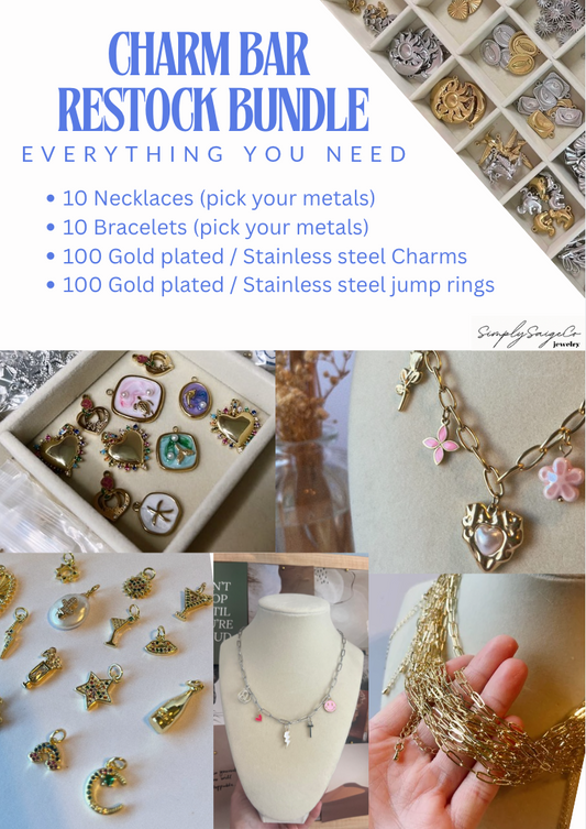 Charm Bar Restock Materials