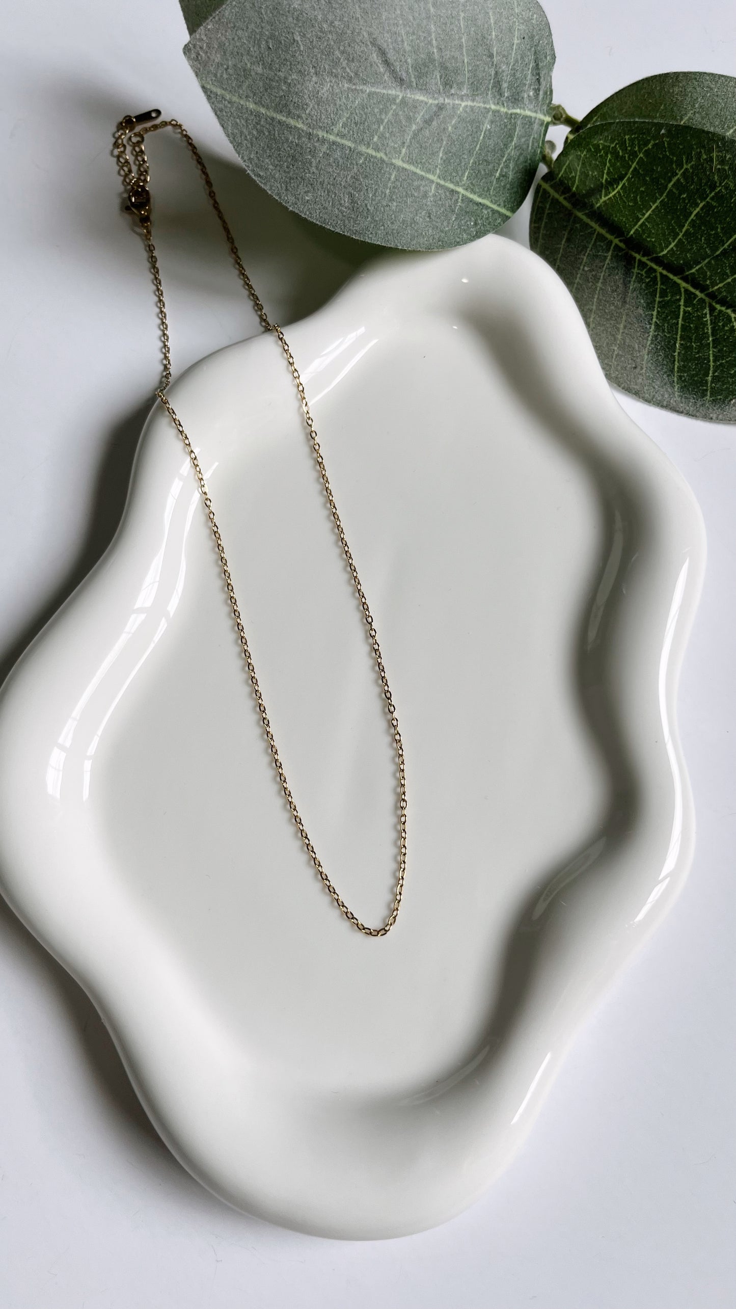 Gold filled simple layering chain