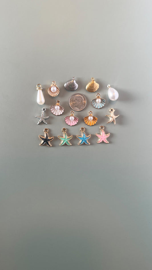 Assorted Sea charms