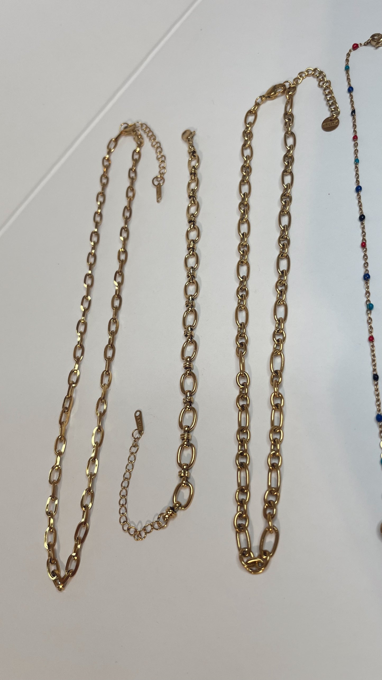 Gold best selling chains multiple styles